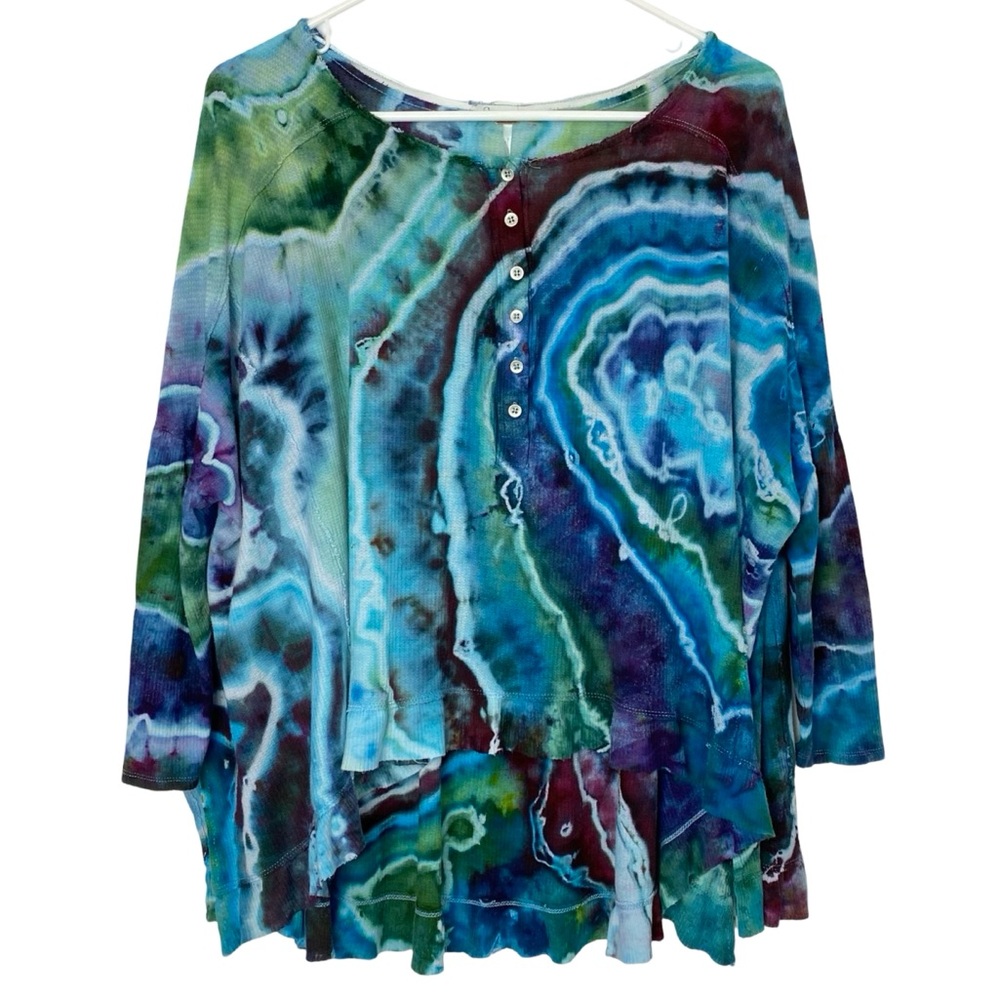 Free People Tie-Dye Women's Top